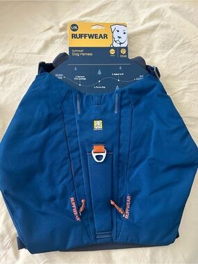 RuffWear Switchbak Dog Harness in Blue Moon L/XL